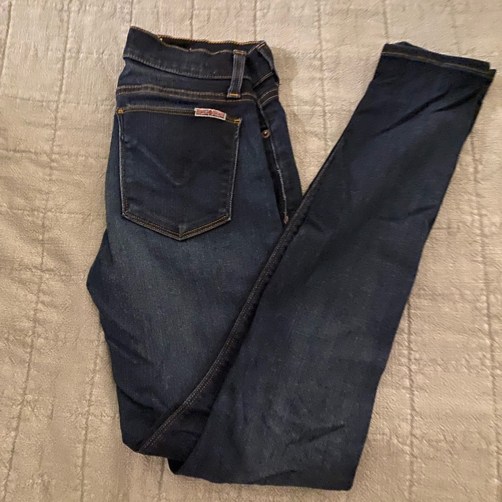 Hudson high waisted skinny Jean size 25